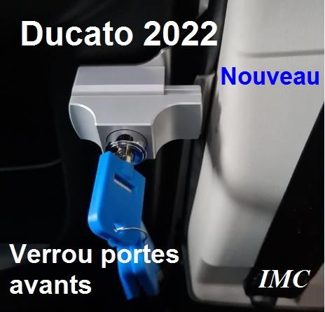 Verrou a cle imc creation 2361 porte avant fiat ducato 2022